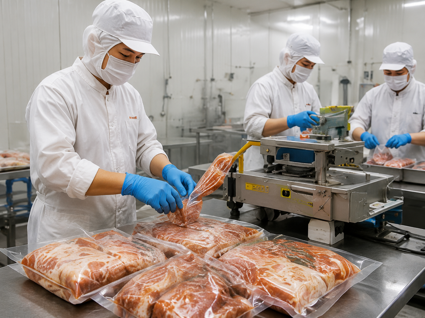 食品包裝與後端整合作業